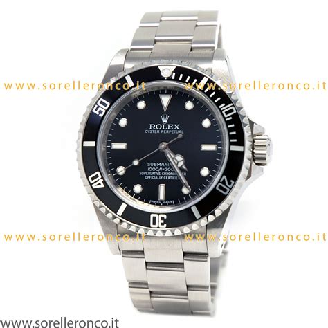 rolex submariner date usato anno 2000